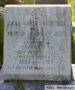 Anna Maria Dandridge Deans Smith