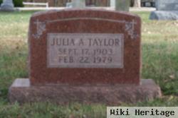 Julia A Taylor