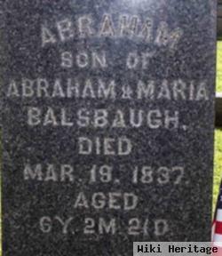 Abraham Balsbaugh