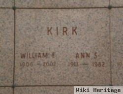 William F Kirk