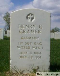 Henry G Cramer