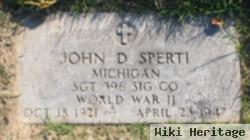 John D. Sperti