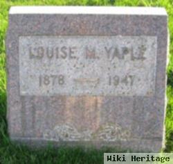 Louise M Scholl Yaple