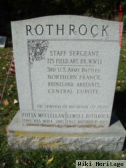 Catherine May "cotta" Mcclellan Rothrock