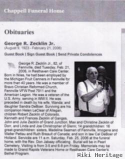 George Robert Zecklin, Jr