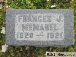 Frances J Mcmahel