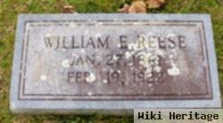 William E Reese