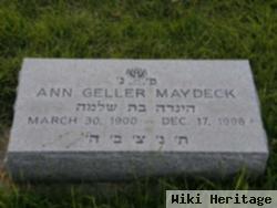 Ann Geller Maydeck