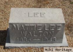 Mattie Lee Walton