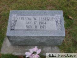 Frieda W. Lebegue