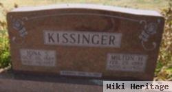 Milton Howard Kissinger