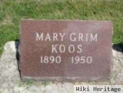 Mary Grim Koos