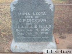 Mona Leota Wills Dickson