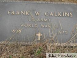 Frank W Calkins