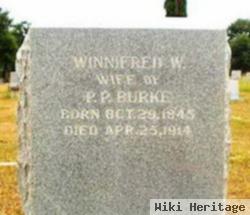 Winnifred White "winnie" Smith Burke