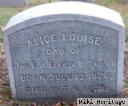 Alice Louise Taylor