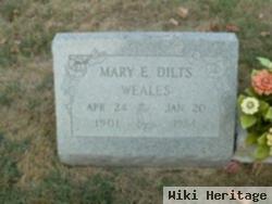 Mary E Haislup Dilts Weales