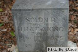 Solon R King