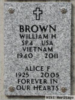 Alice F Brown