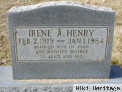 Irene A. Henry