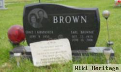 Earl "brownie" Brown