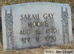 Sarah "sallie" Gay Moore