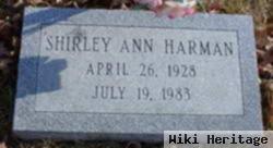 Shirley Ann Woltz Harman