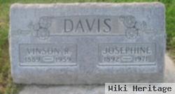 Vinson R Davis