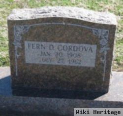 Fern Dickey Cordova