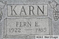 Fern E Karn