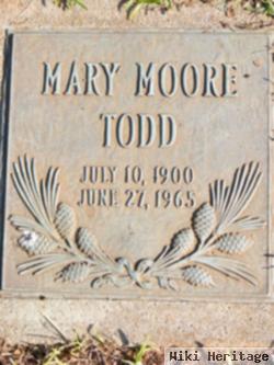 Mary Moore Todd