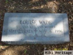 Marilyn Louise Ward Wade