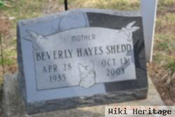 Beverly Hayes Shedd