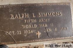 Ralph L Simmons