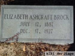 Elizabeth Ashcraft Brock