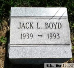 Jack L Boyd