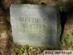 Mattie C. Webster