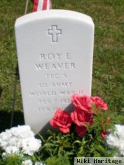 Roy E Weaver