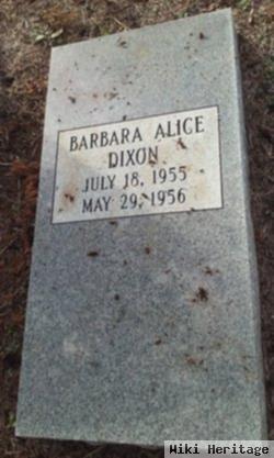 Barbara Alice Dixon