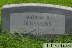 Mathias Herbert "matt" Beurskens