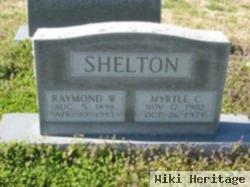 Raymond W Shelton