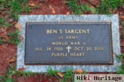 Ben S Sargent