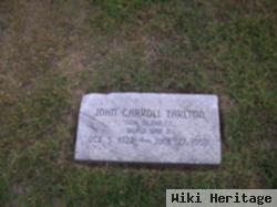 John Carroll Kenneth Tarlton