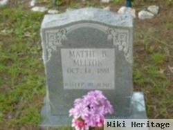 Mattie B. Melton