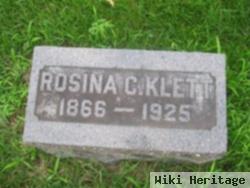 Rosina C Klett