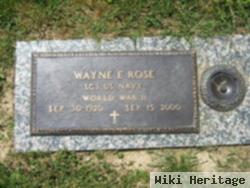 Wayne E. Rose