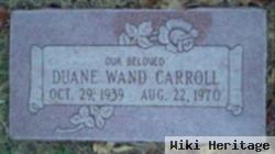 Duane Wand Carroll