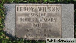 Leroy Wilson Paul