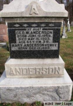 George W Anderson