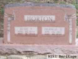 Susie E Jones Horton